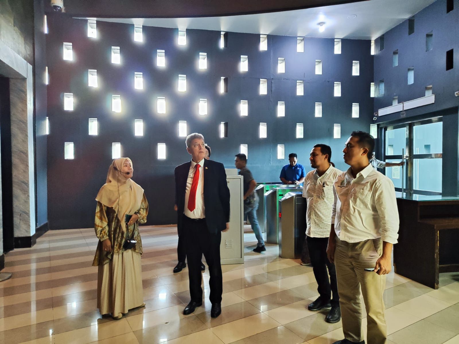 Dubes Palestina Kunjungi Museum Tsunami Aceh