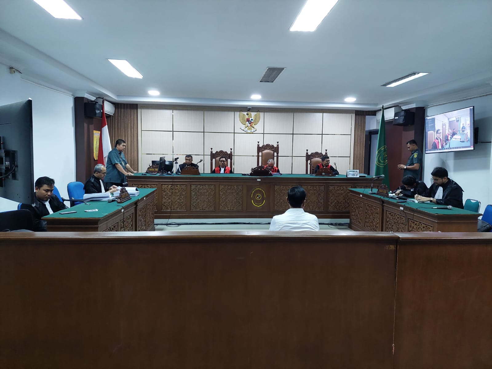 Sidang Mantan Walikota Lhokseumawe Suaidi Yahya Kasus Korupsi PT RS Arun.
