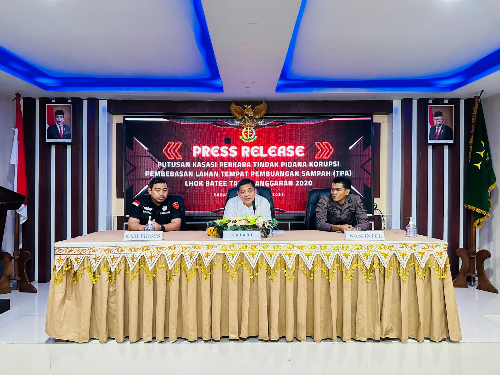 Vonis Bebas Dua Terdakwa Korupsi TPA DLHK Sabang Dibatalkan