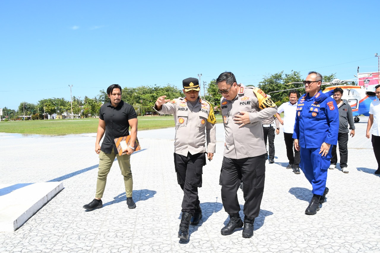 Kapolda Aceh Mendarat di Tiga Lokasi untuk Pastikan Situasi Perairan Aman dan Kondusif
