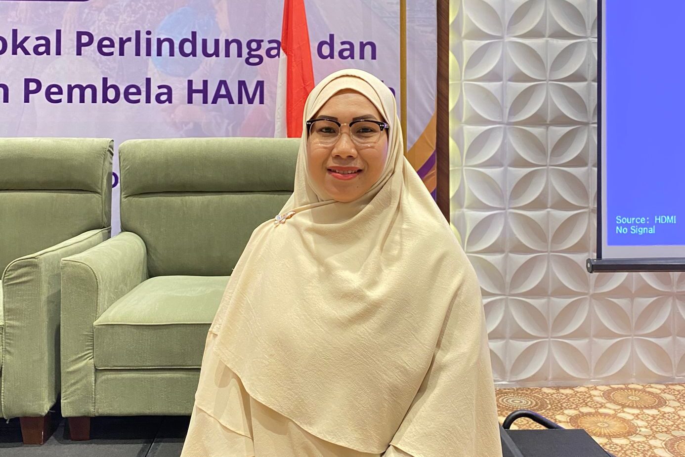 Plt. Kabid Perlindungan Perempuan dan Anak (DPPPA) Aceh, Tiara Sutari. (Foto: Nukilan/Auliana)