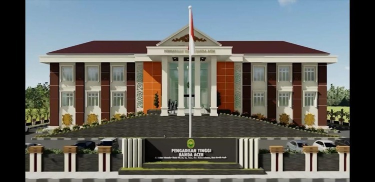 Kantor Pengadilan Tinggi Banda Aceh. (Foto: Dok. PT BNA)