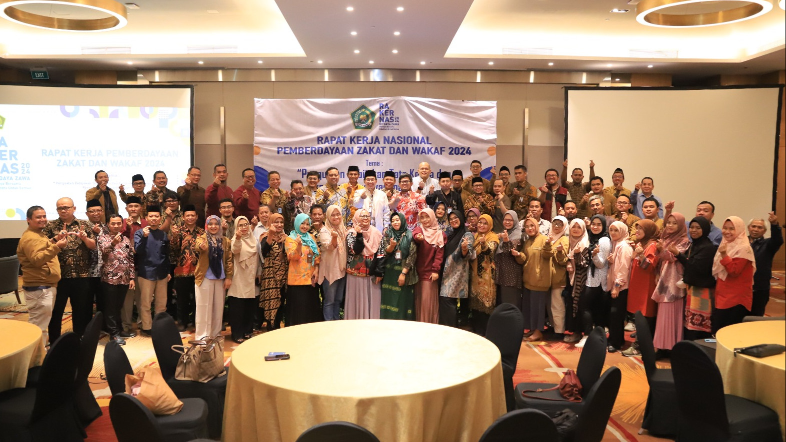 Peserta Rakernas Pemberdayaan Zakat dan Wakaf. (Foto: kemenag.go.id)