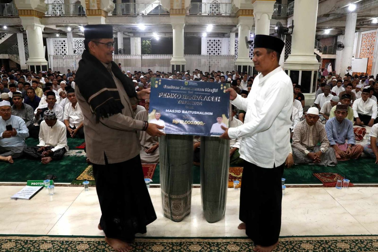 Tim Safari Ramadan Pemko Banda Aceh Sambangi Masjid Baitussalihin. (Foto: bandaacehkota.go.id)