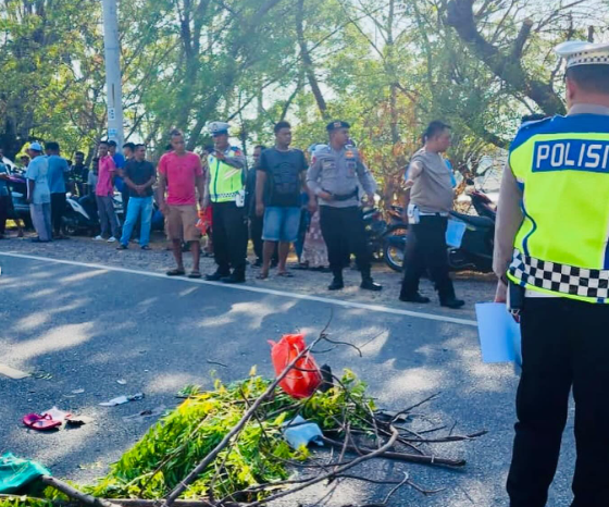 Polisi melakukan olah TKP. (Foto: Polresta Banda Aceh)