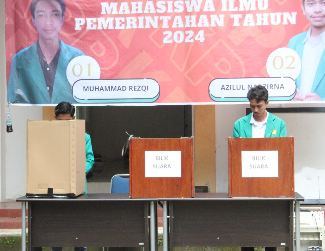 Pemilihan Ketua Umum Himpunan Mahasiswa Ilmu Pemerintahan USK. (Foto: KPR Ilmu Pemerintahan USK)