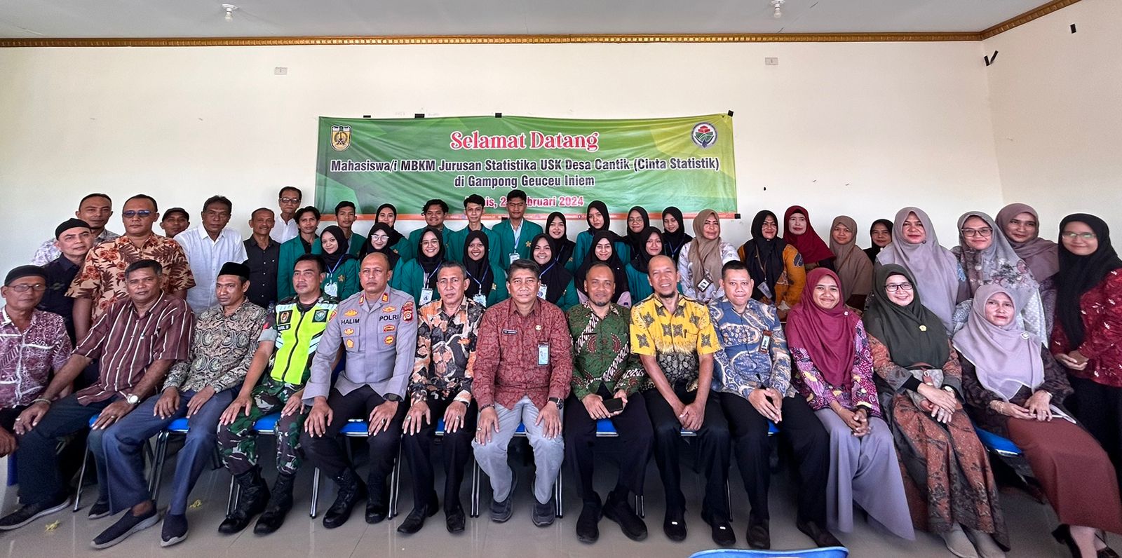 Gampong Geuceu Iniem di Kota Banda Aceh raih prestasi Desa Cantik BPS Kota Banda Aceh. Foto: Humas Diskominfo Banda Aceh.