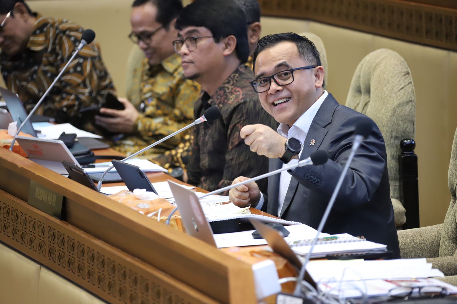 Menteri PANRB, Abdullah Azwar Anas saat Raker dan RDP bersama Komisi II DPR RI. (Foto: menpan.go.id)