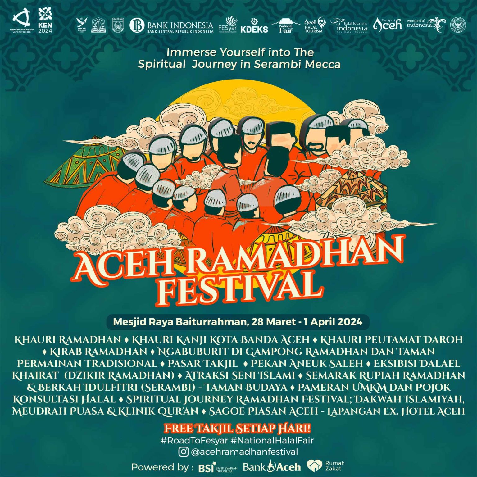 Poster Aceh Ramadhan Festival 2024. (Foto: bandaacehkota.go.id)