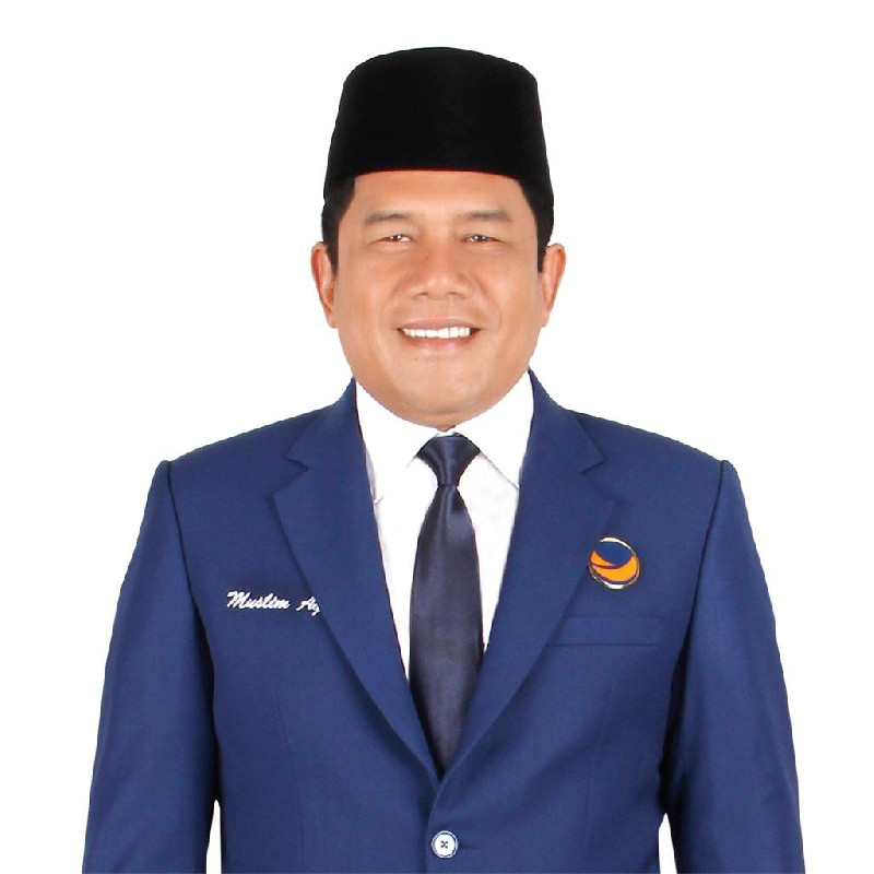 Ketua Wantim DPW Partai NasDem Aceh, Muslim Ayub. (Foto: DPW NasDem Aceh)