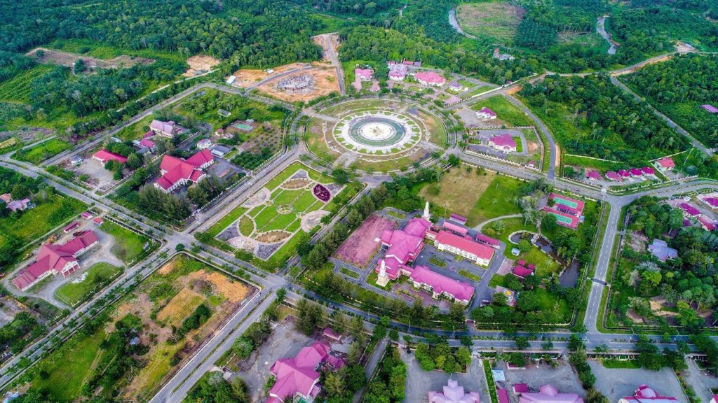 Komplek Perkantoran Pemkab Nagan Raya. (Foto: Harry Scout)