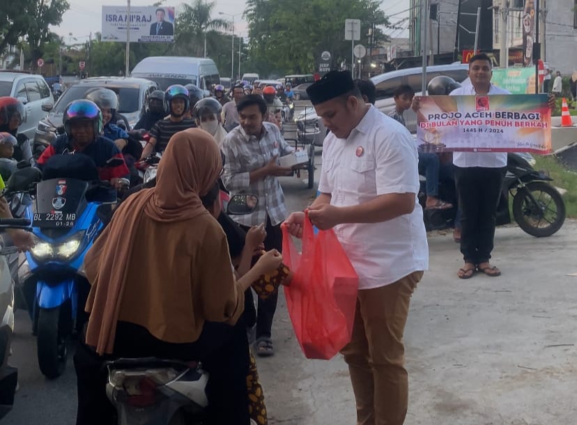 Syukuran Kemenangan Prabowo-Gibran, Projo Aceh Berbagi Berkah Ramadhan
