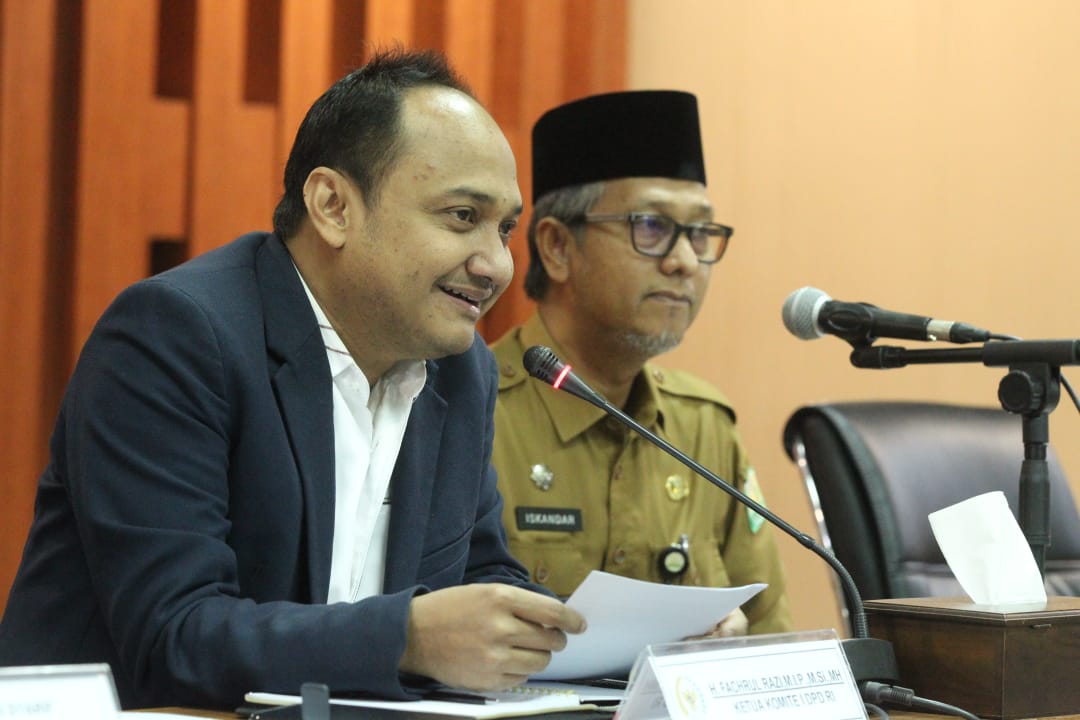Ketua Komite I DPD RI H. Fachrul Razi. (Foto: Dok. Pribadi)