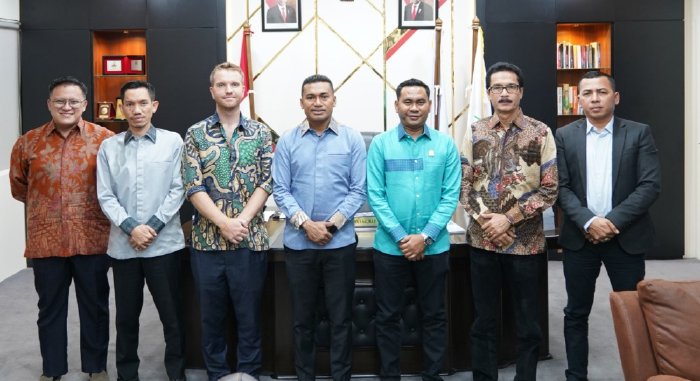 Kunjungan Pejabat Kedutaan Besar Inggris ke DPRA. (Foto; Humas DPRA)