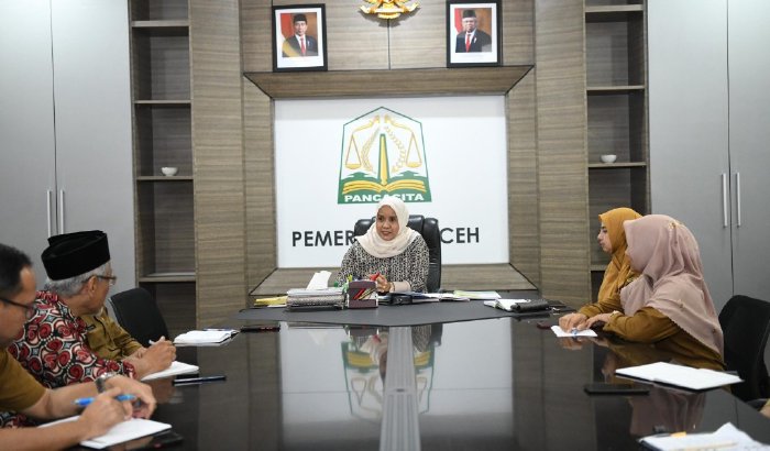 Pj Ketua Tim Penggerak PKK Aceh, Mellani Subarni. (Foto: acehprov.go.id)