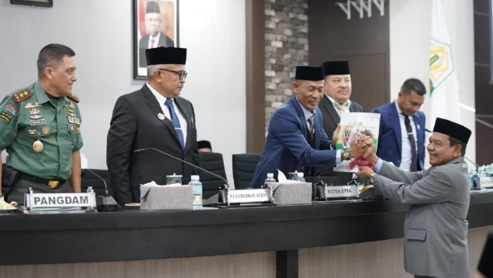DPRA Tetapkan 4 Rancangan Qanun Inisiatif Tahun 2024. (Foto: Humas DPRA)