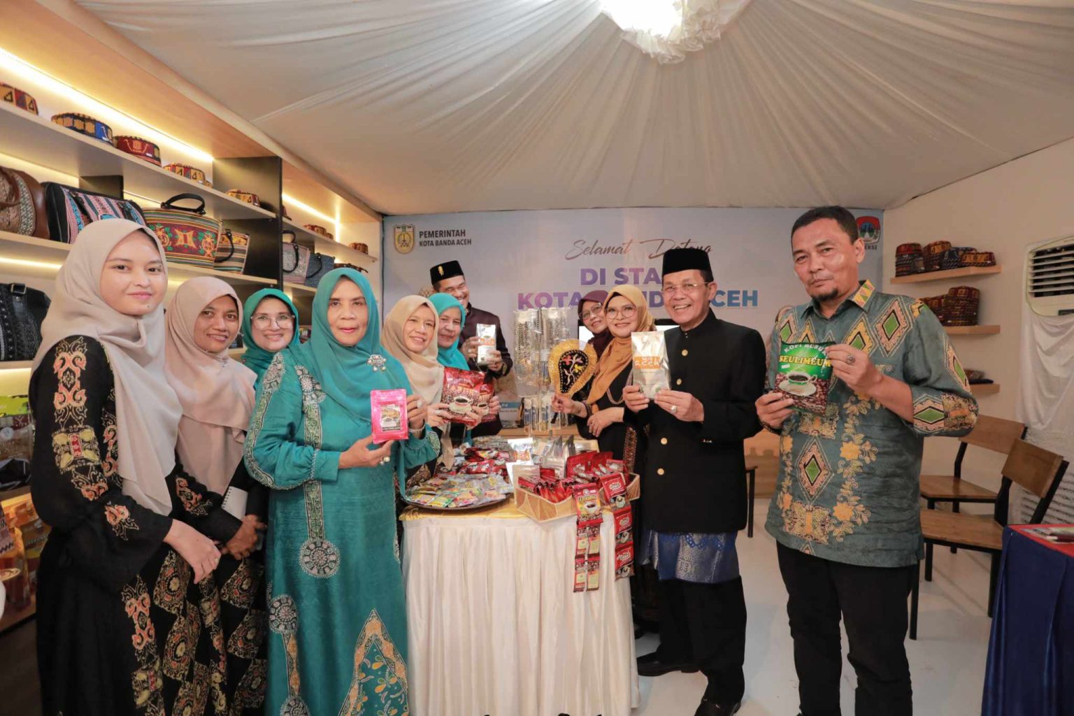 Kopi Aceh Jadi Primadona di Gernas BBI dan BBWI Apeksi Komwil I Sumatera. (Foto: Humas Kota Banda Aceh)