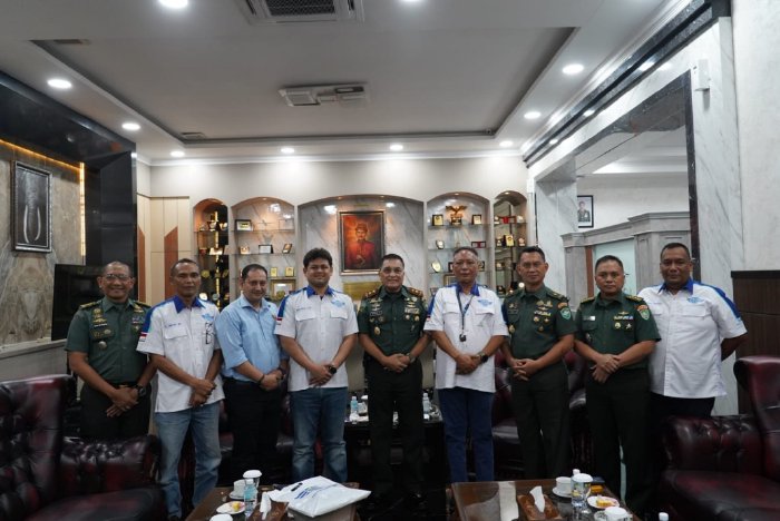 Pangdam IM Terima Audiensi dari Ikatan Motor Besar Indonesia. (Foto: Humas Aceh)