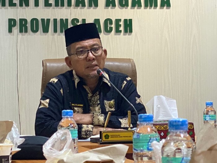 Kakanwil Kemenag Aceh, Azhari. (Foto: Humas Aceh)