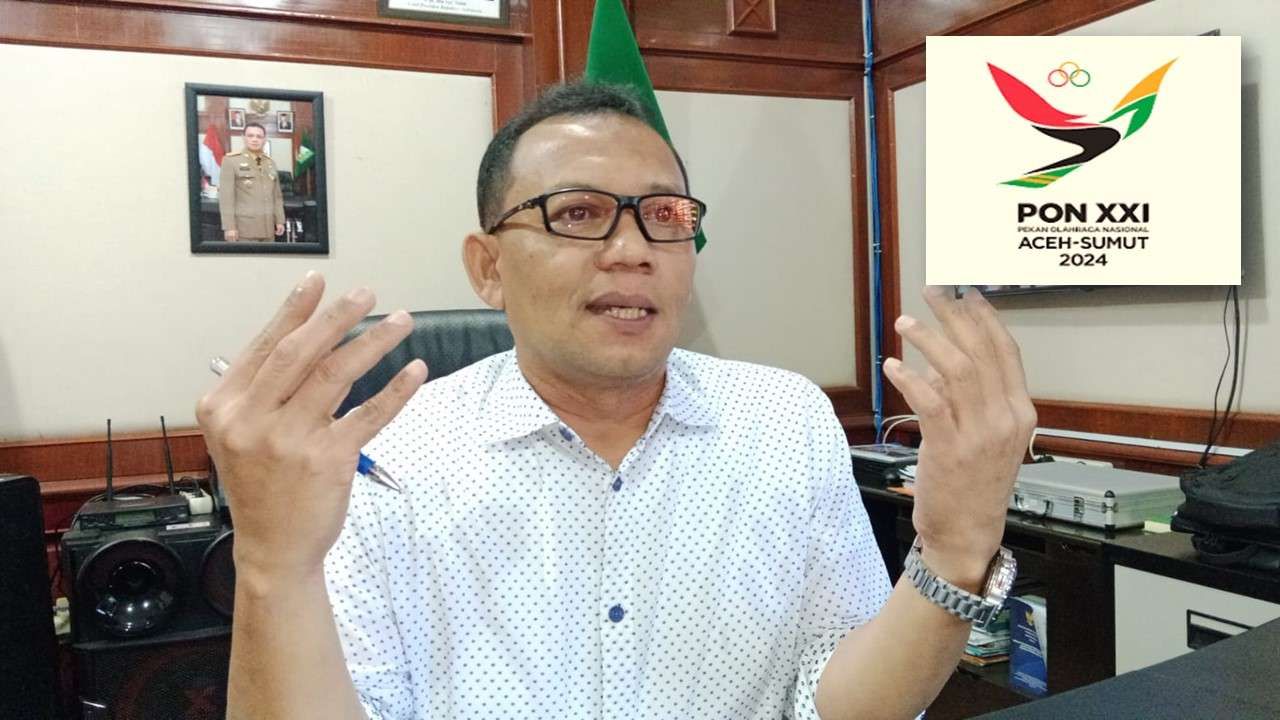 Ketua Bidang Akomodasi PB PON Aceh Akmil Husein. (Foto: RRI)