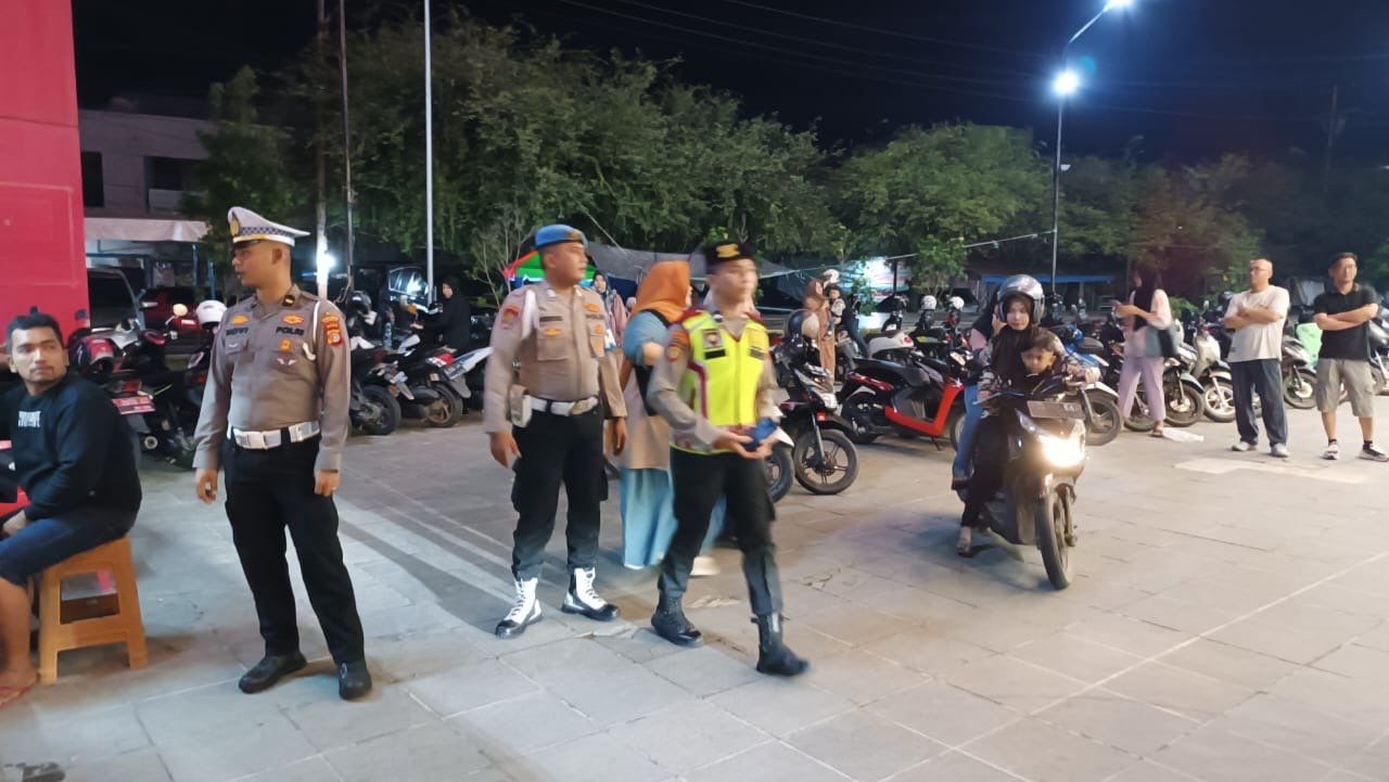 Polres Aceh Barat Gelar Patroli Cipta Kondisi Jelang Pilkada 2024. (Foto: RRI)