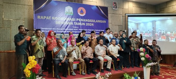 BPBA Gelar Rapat Koordinasi Penanggulangan Bencana 2024 di Takengon. (Foto: BPBA)