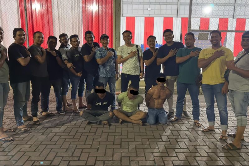 Polisi Tangkap Tiga Pelaku Curas di Aceh Besar. (Foto: Humas Polresta Banda Aceh)