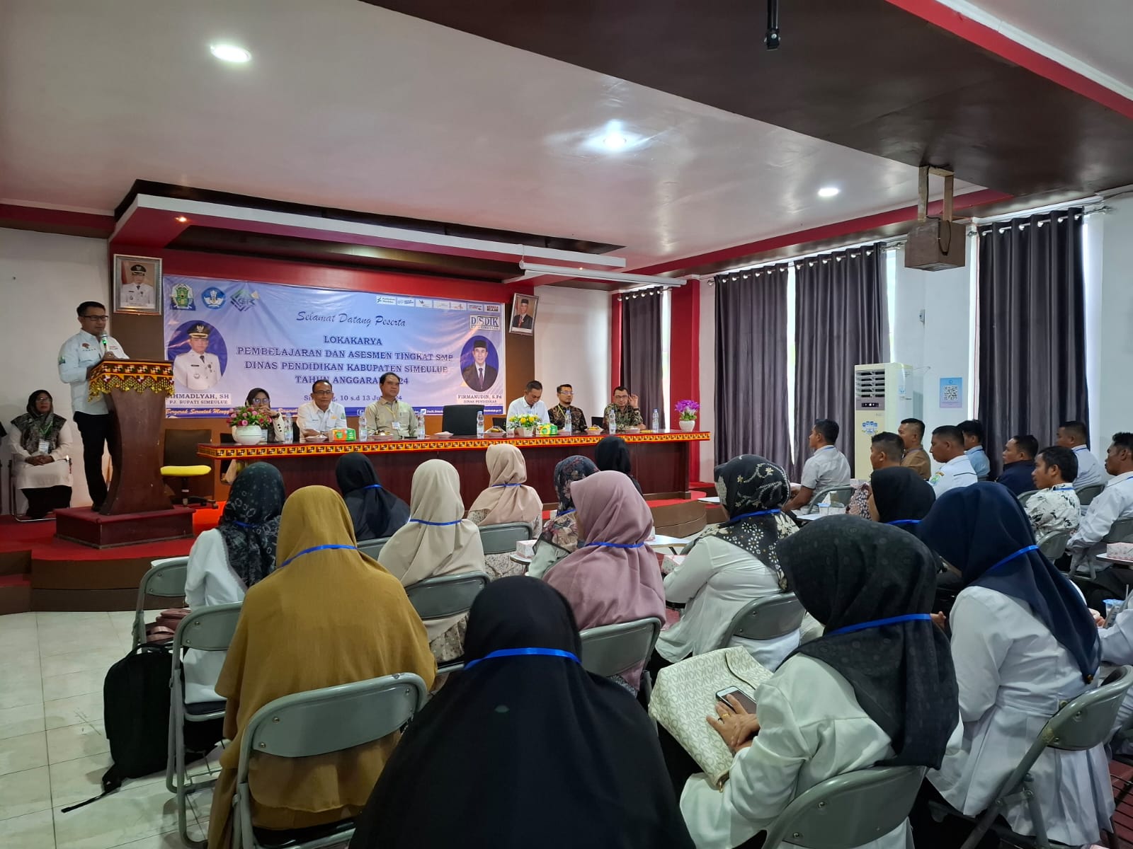 Guru SMP Simeulue Dilatih Susun Soal Setara AKM. (Foto: Disdik Simeulue)
