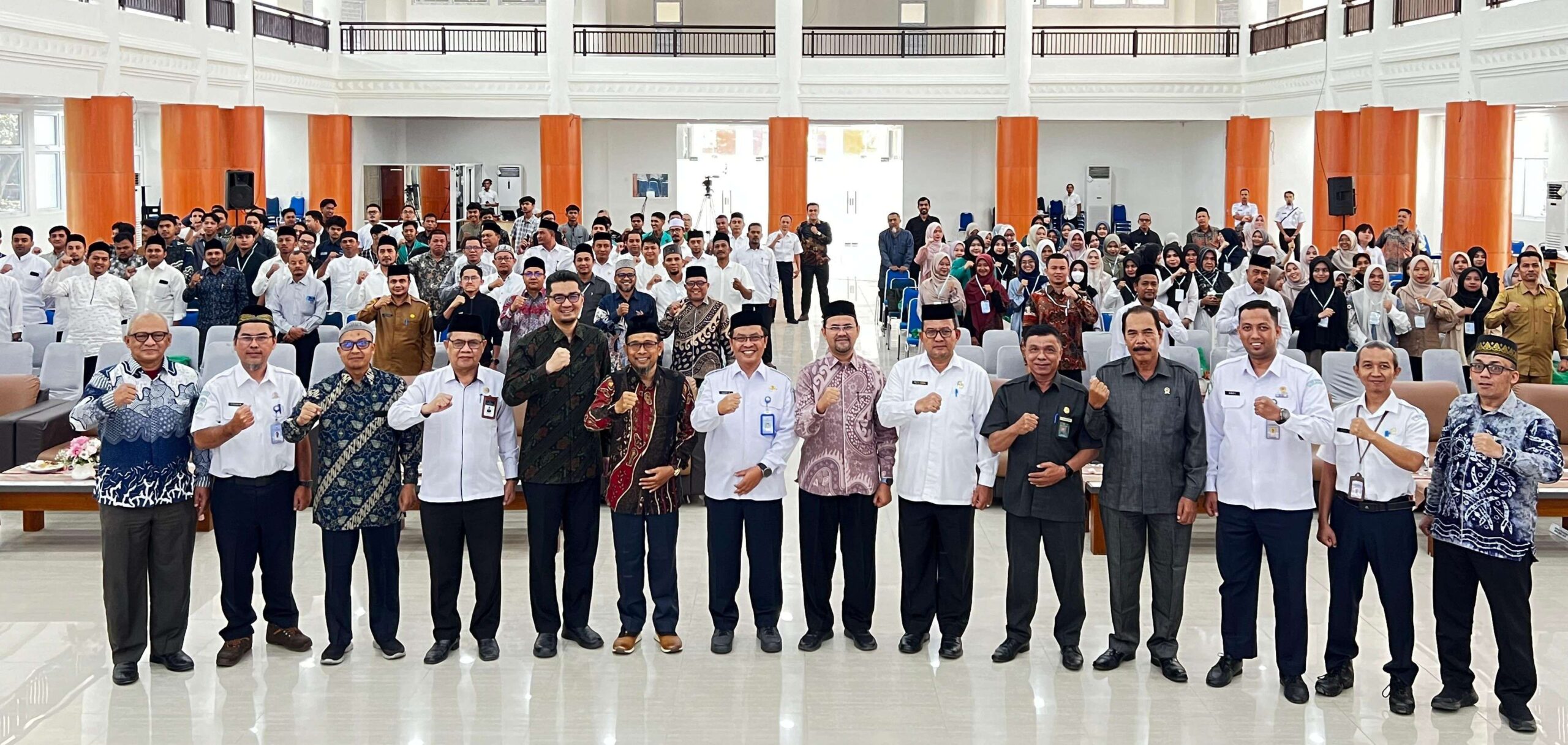 Kakanwil Kemenag Aceh Sampaikan Pentingnya Pengetahuan Hilal di SLH Aceh. (Foto: Kemenag Aceh)