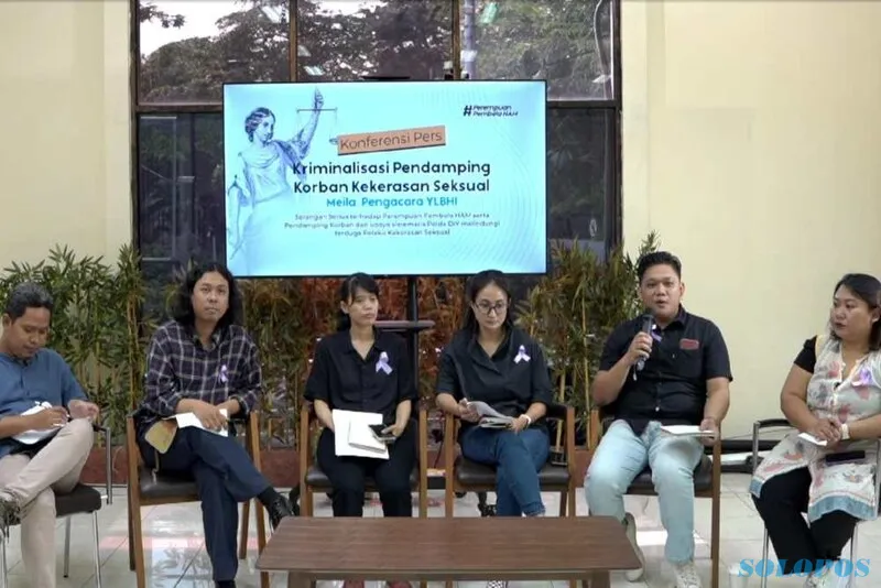 Konferensi pers virtual YLBHI dan LBH Yogyakarta. (Foto: tangkapan layar Youtube YLBHI)