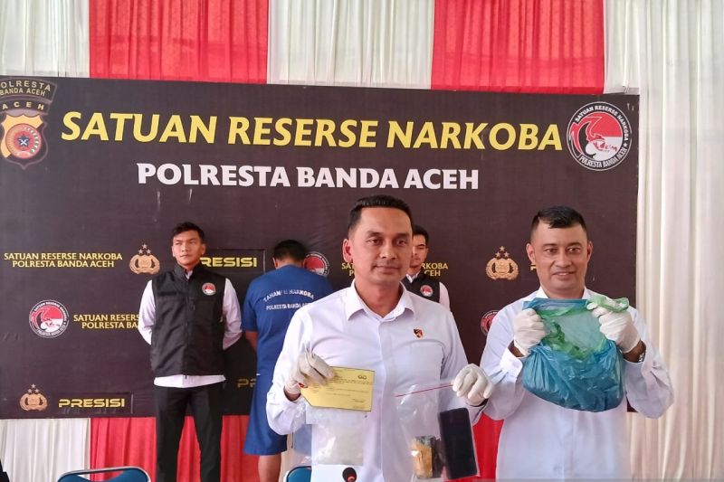 Satresnarkoba Polresta Banda Aceh Gagalkan Penyelundupan Sabu-Sabu Berbalut Asam Sunti. (Foto: Humas Polresta BNA)