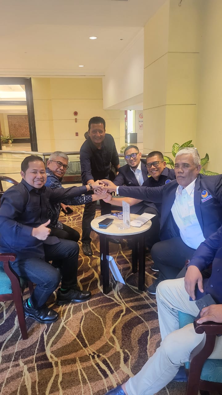 Bawa Perubahan Aceh, Muslim Ayub Bersama Bustami Hamzah Hadiri Kongres Ke III Partai NasDem 