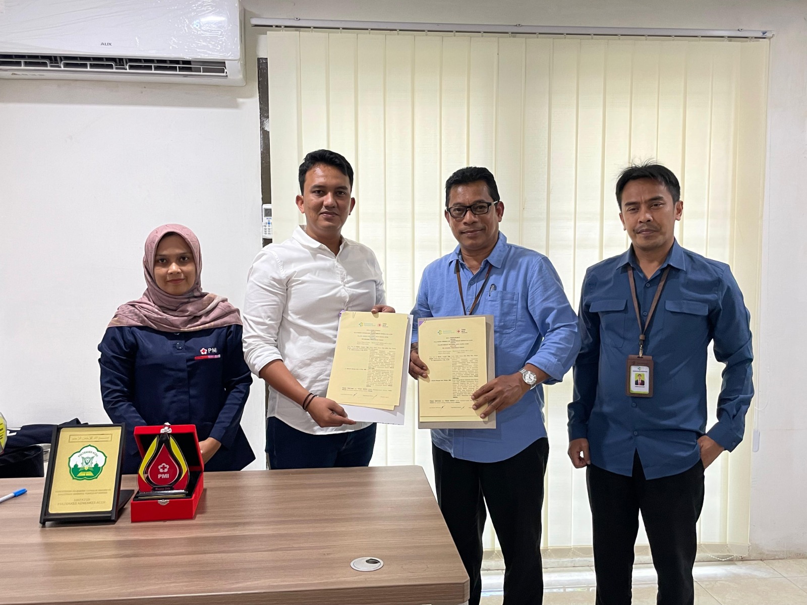 Poltekkes Aceh dan PMI Banda Aceh Jalin Kerja Sama Tri Dharma Perguruan Tinggi. (Foto: For Nukilan)