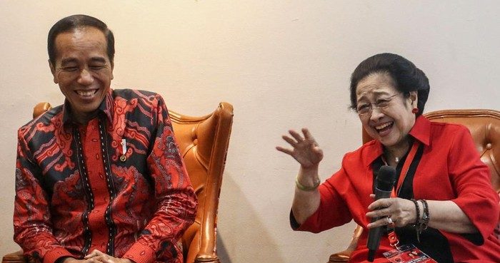 Jokowi dan Megawati Soekarnoputri (Foto: detikcom)