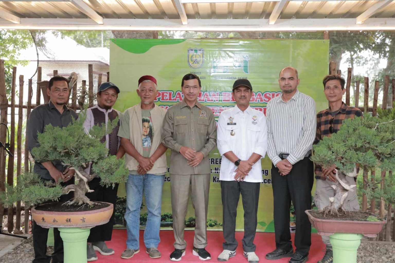 Pelatihan Bonsai Diharapkan Dorong Ekonomi Kreatif di Banda Aceh. (Foto: Pemko BNA)