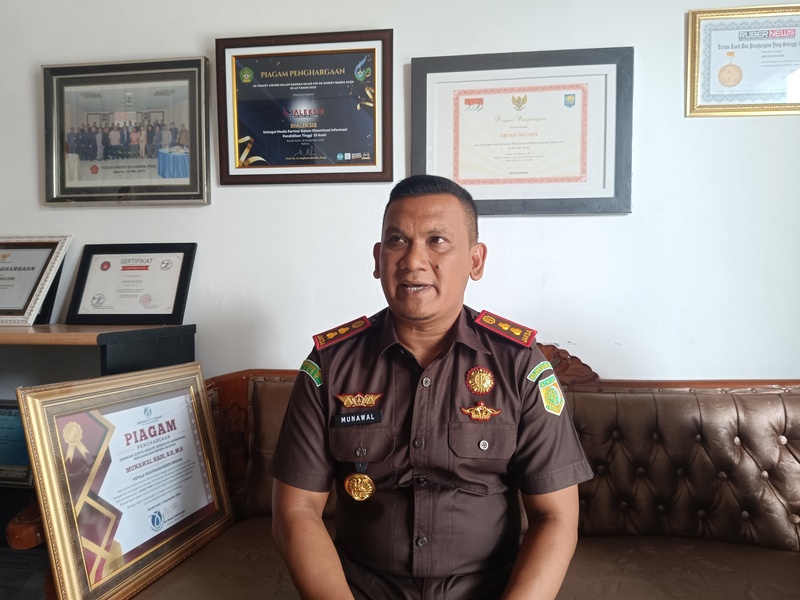 Kepala Kejaksaan Negeri Bireuen, Munawal Hadi, SH. MH. (Foto: Nukilan/Rezi)