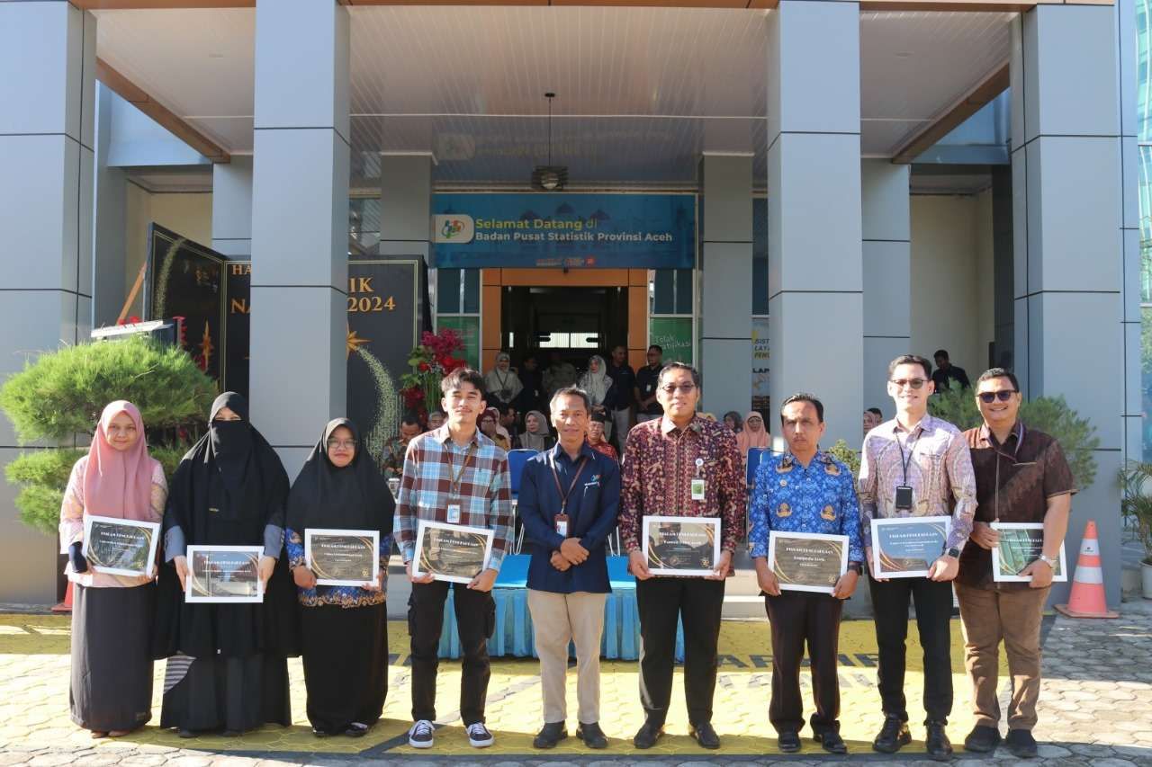 Diskominsa Aceh Raih Penghargaan dalam Peringatan HSN 2024. (Foto: RRI)