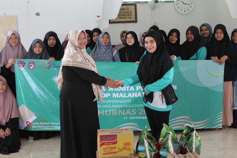 KSOP Malahayati Gelar Bakti Sosial dan Donor Darah di Harhubnas 2024
