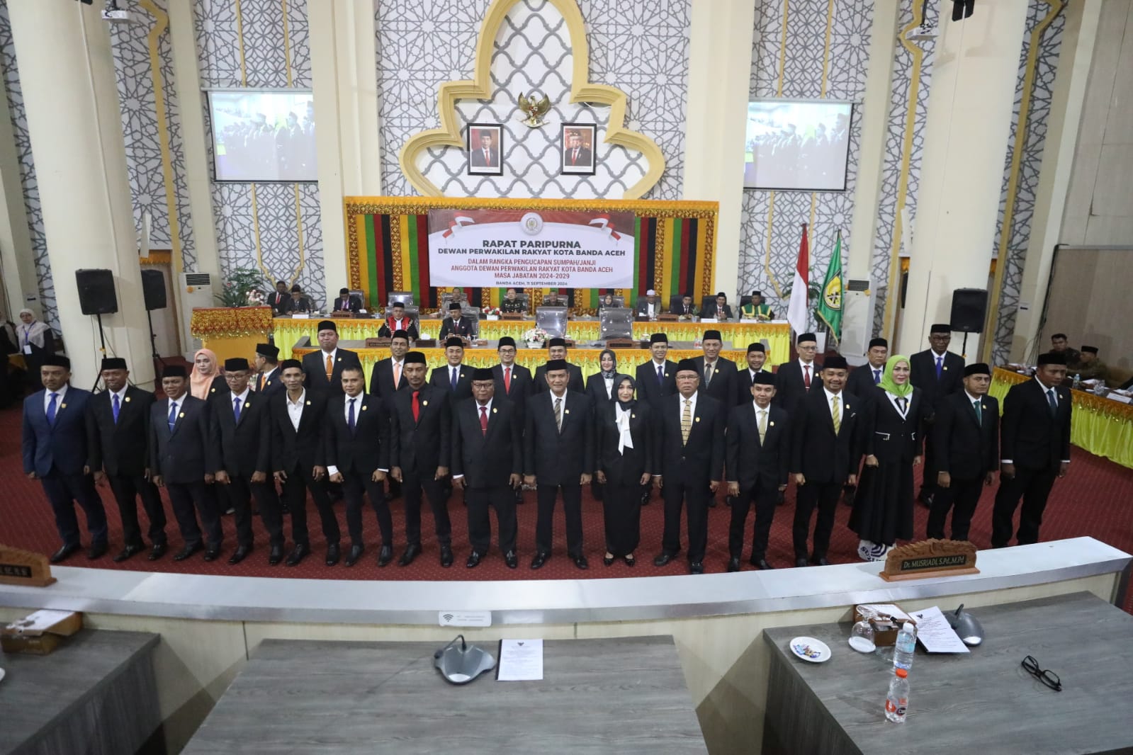 Anggota DPRK Banda Aceh masa jabatan 2024-2029. (Foto: Humas DPRK)