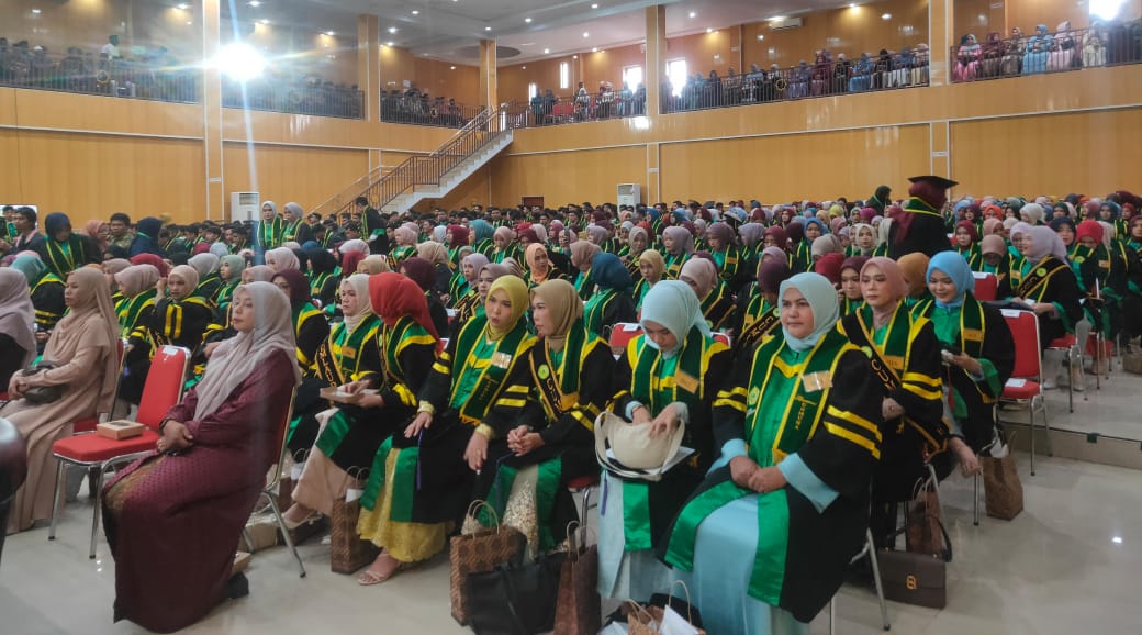 Wisudawan Unmuha ke-47. (Foto: Nukilan/Rezi)