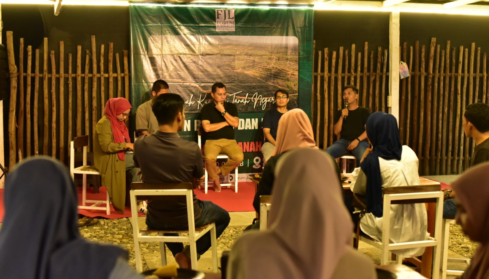 FJL Aceh Soroti Kerusakan Hutan di Tenggulun, Aceh Tamiang. (Foto: FJL Aceh)