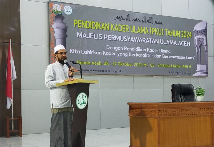 MPU Aceh Harap Alumni PKU Jadi Agen Perubahan di Masyarakat. (Foto: MPU Aceh)