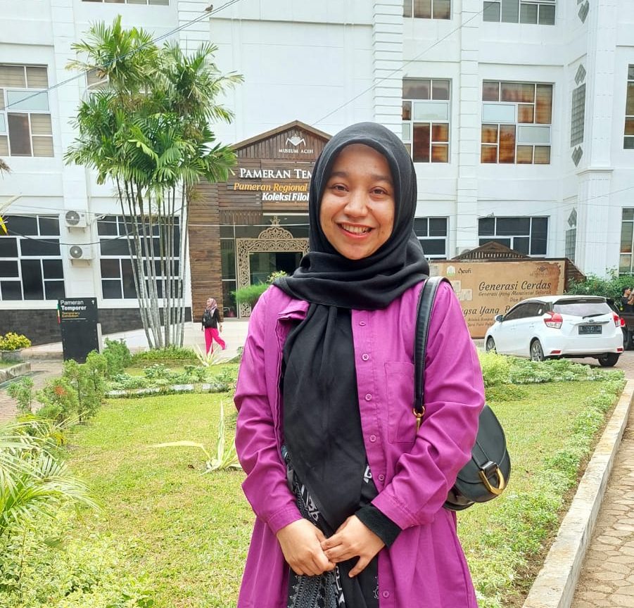 Akademisi UIN Ar-Raniry, Aklima, S.Fil. I., M.A. (Foto: Dok. Pribadi)
