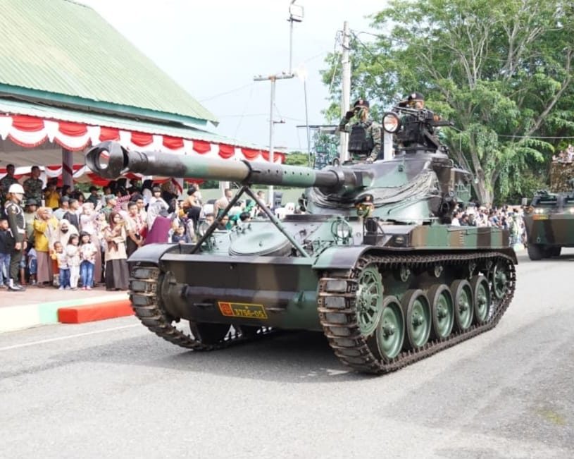 Kodam Iskandar Muda Gelar Upacara HUT ke-79 TNI di Lapangan Blang Padang. (Foto: Nukilan)