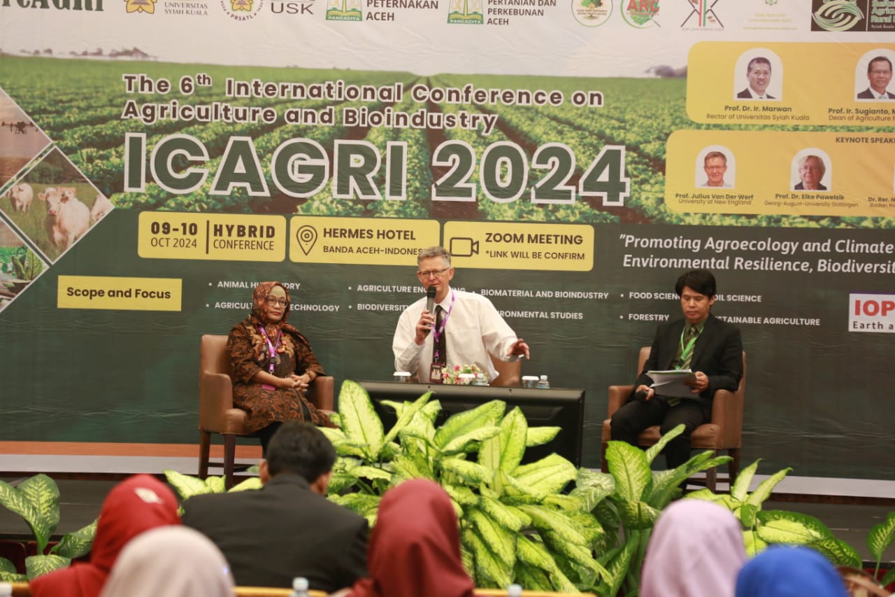Fakultas Pertanian USK Gelar Konferensi Internasional ICAGRI 2024. (Foto: For Nukilan)