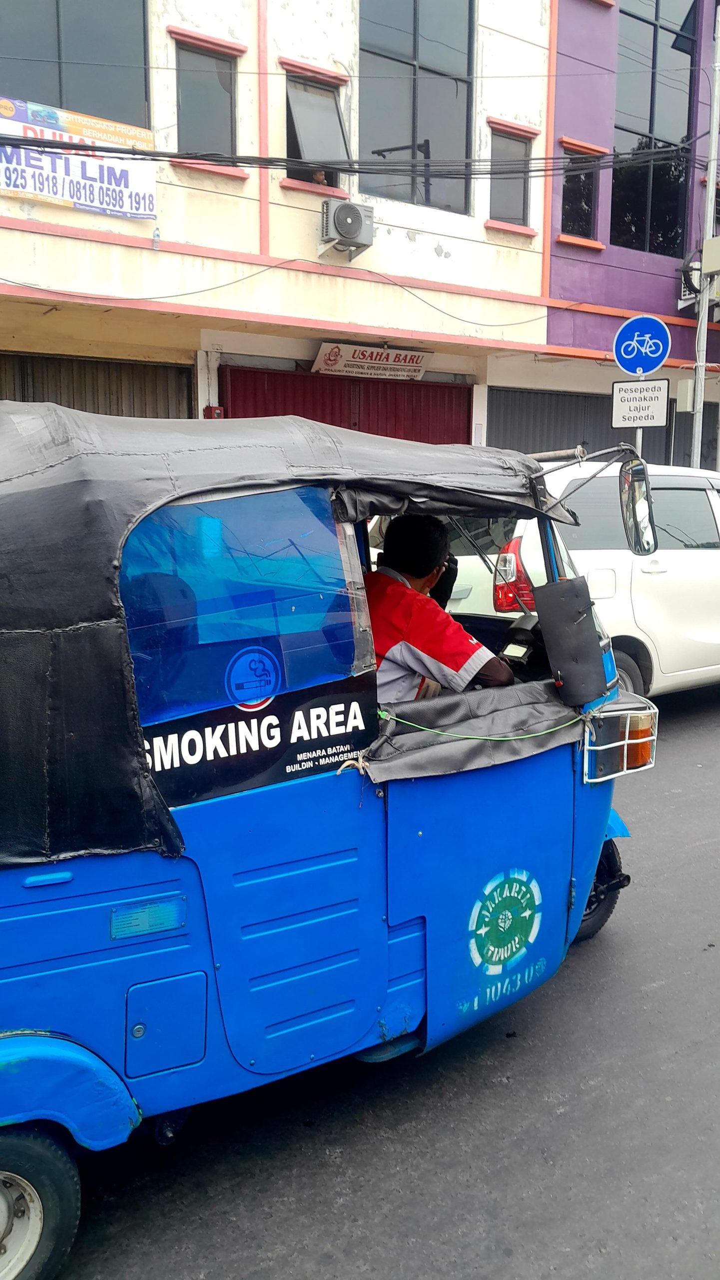 Bajaj, Ikon Wisata Jakarta. (Foto: Nukilan)