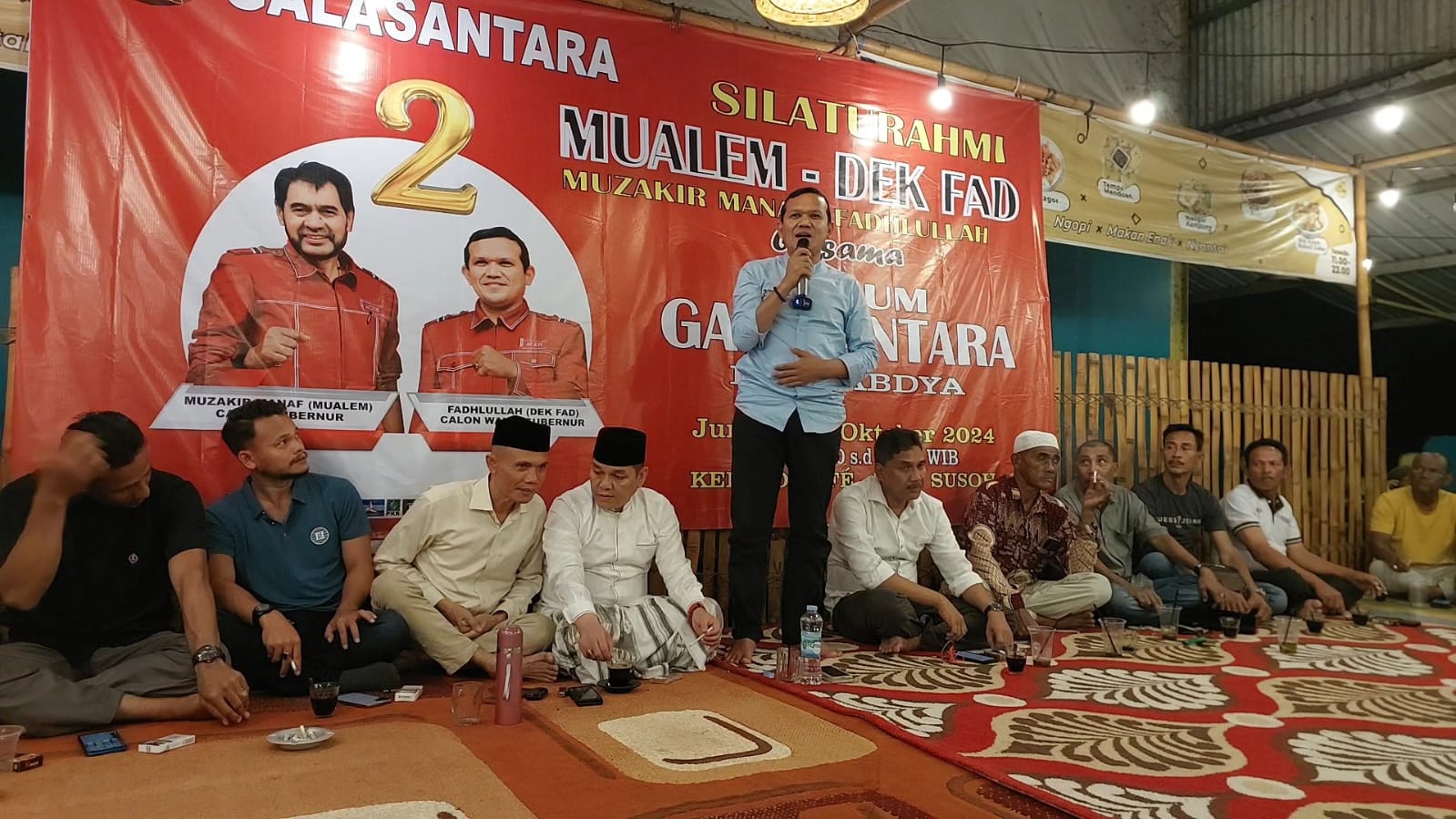 Forum Galasantara Satukan Dukungan Politik Abdya untuk Mualem - Dek Fad. (Foto: For Nukilan)