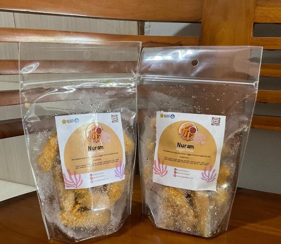 Nuram, Produk Nugget Tiram Buatan Mahasiswa Fkep USK. (Foto: Fkep USK)