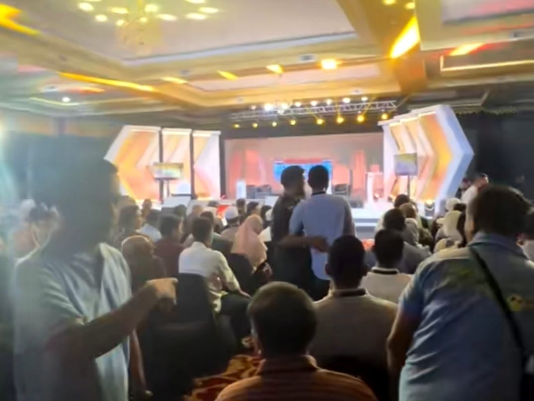 Suasana Debat Perdana Pilgub Aceh 2024. (Foto: Nukilan)