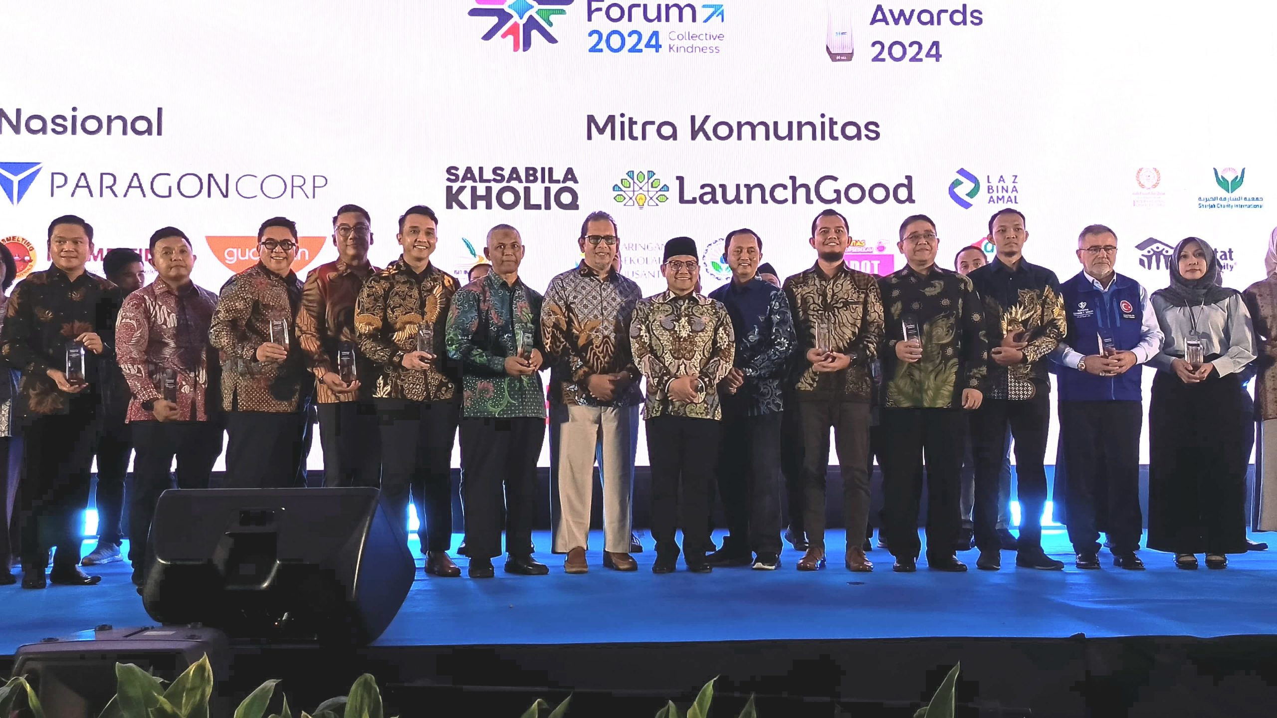 Rumah Amal Masjid Jamik USK Terima Penghargaan di Initiative Forum 2024. (Foto: For Nukilan)